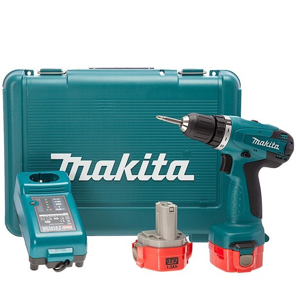 دریل پیچ گوشتی شارژی12ولت کامل(دو باتری) ماکیتا مدل 6271DWE