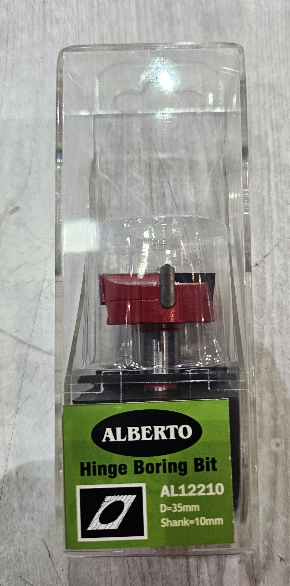 مته گازور چپ دستگاهی 35 میلی متری  ALBERTO